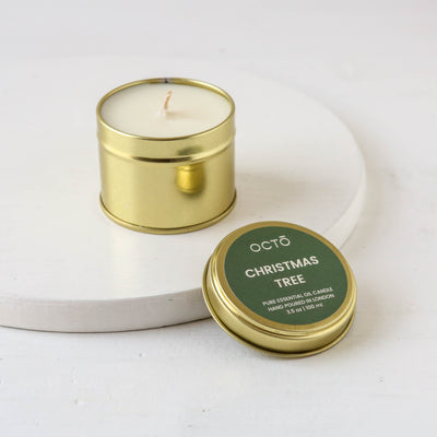 OCTŌ Scented Festive Candle Tin - 100ml