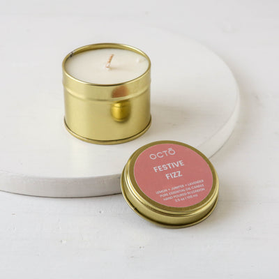 OCTŌ Scented Festive Candle Tin - 100ml