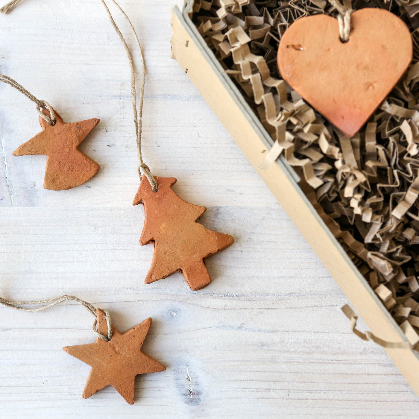 Clay Hanging Christmas Ornament