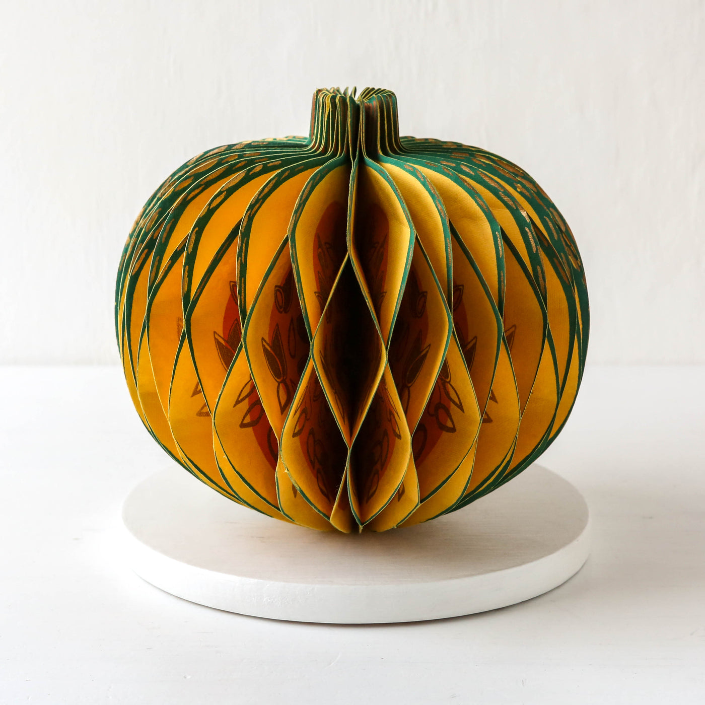 Screen Printed Honeycomb Gourd Decoration