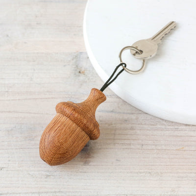 Oak Acorn Keyring