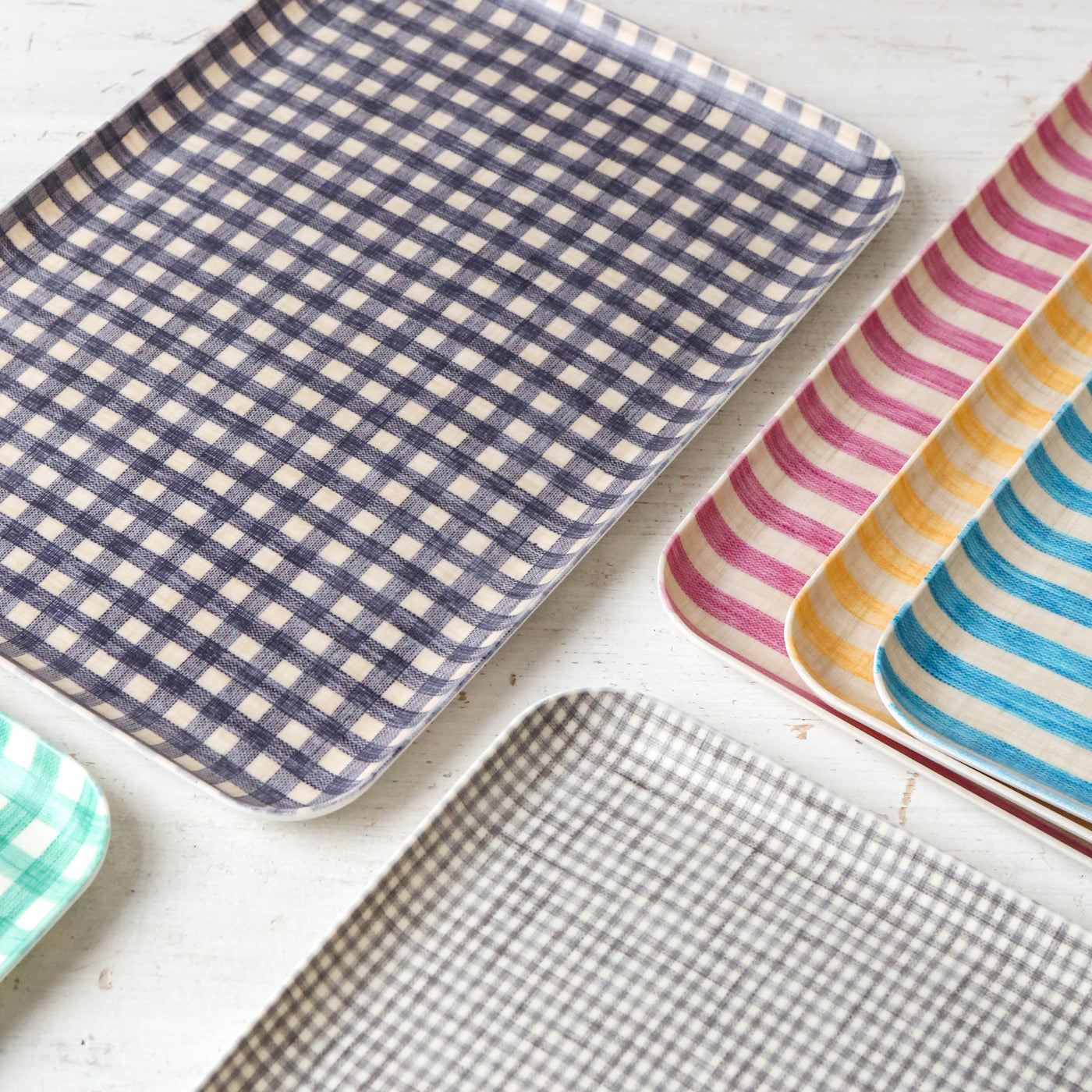 Coated Linen Tray - Medium