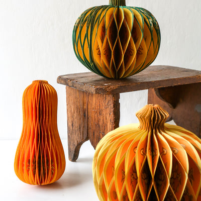 Screen Printed Honeycomb Squash Decoration