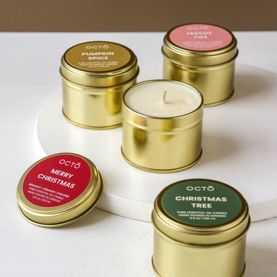 OCTŌ Scented Festive Candle Tin - 100ml