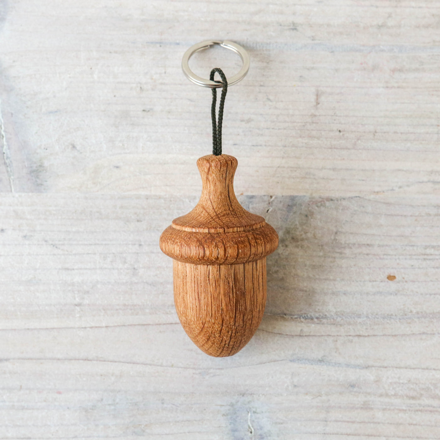 Oak Acorn Keyring