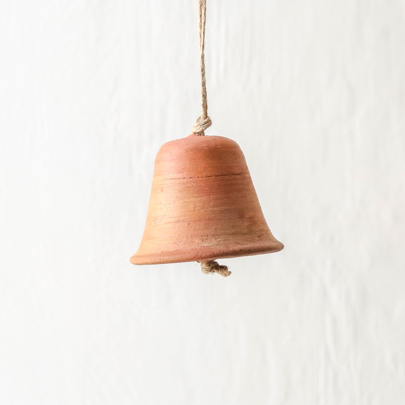 Clay Hanging Bell Ornament