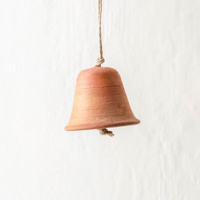 Clay Hanging Bell Ornament