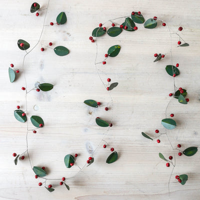 Winter Berry Garland - 1.8m