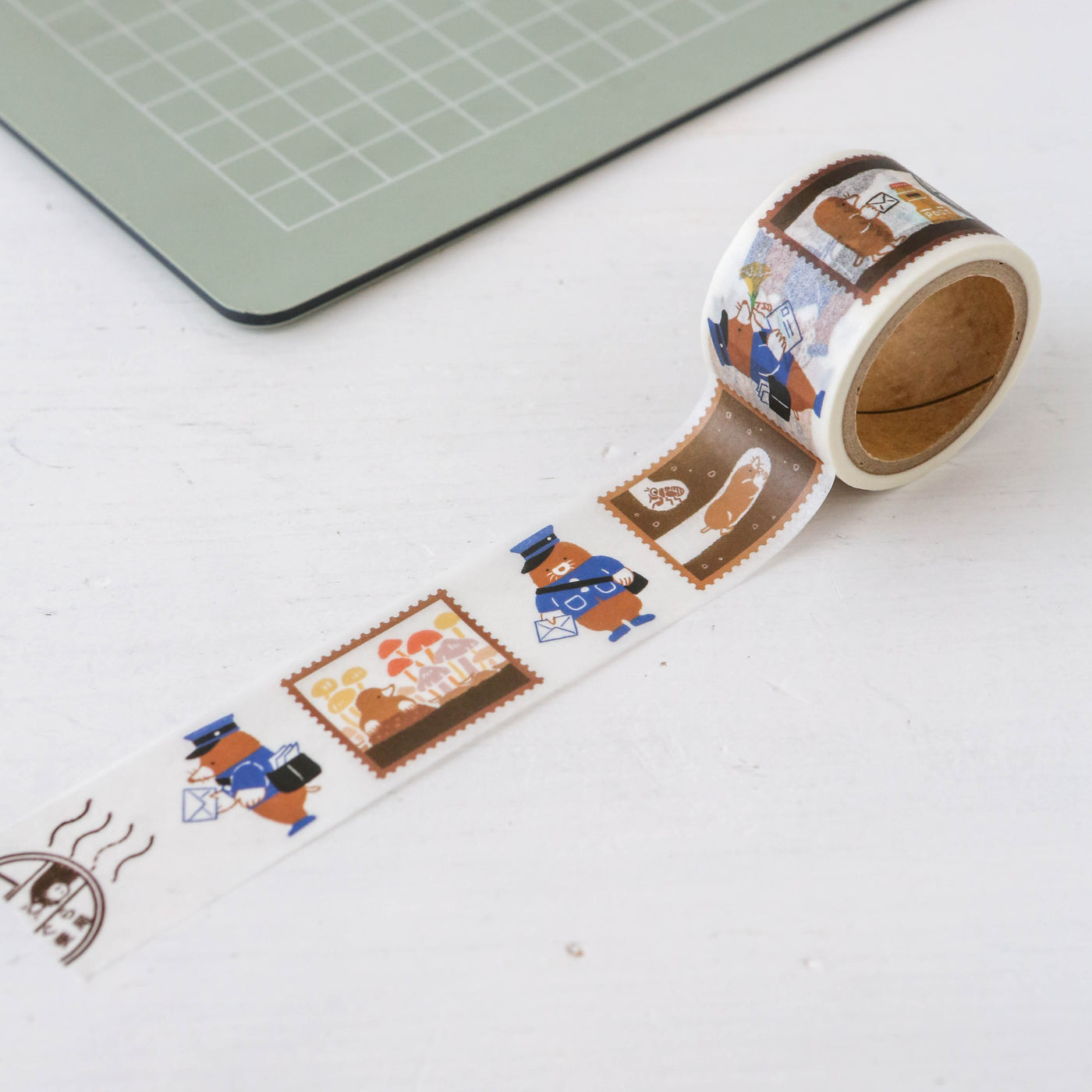 Kyupodo Washi Tape - Mogura Post Office