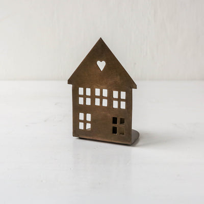 House Facade Tealight Holder