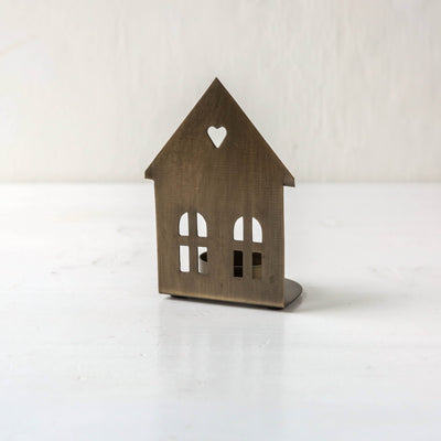 House Facade Tealight Holder