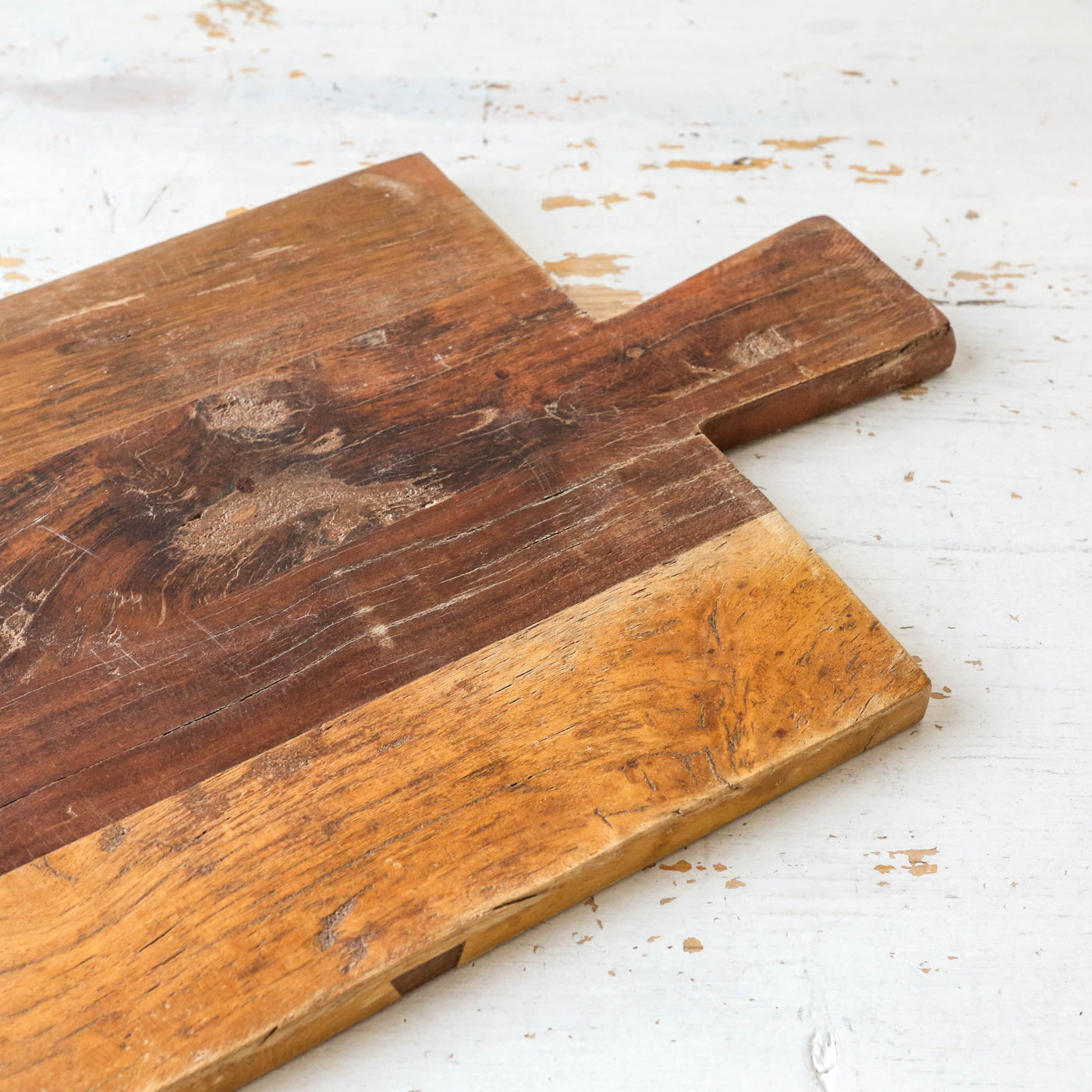 55cm Dark Rustic Wooden Serving Board