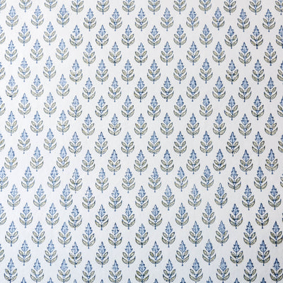 Hand Block Printed Wrap - Buti Blue Stone