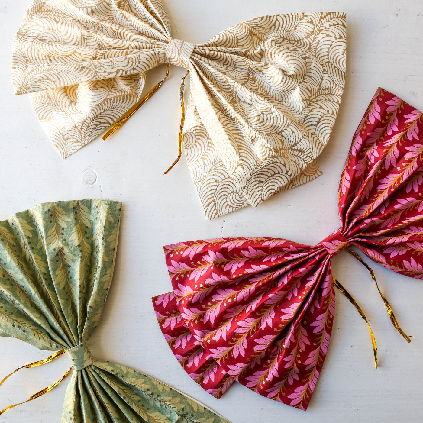 26cm Paper Bow - Naya Sage