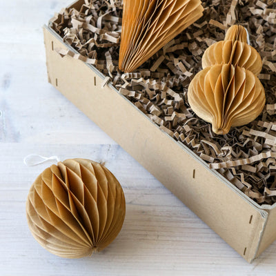 8cm Honeycomb Kraft Ball