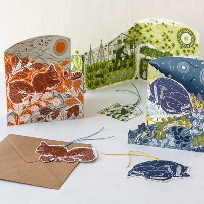 Allotment Concertina Card