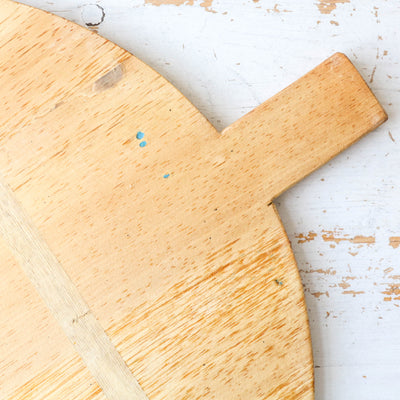 60cm Round Rustic Wooden Serving Board