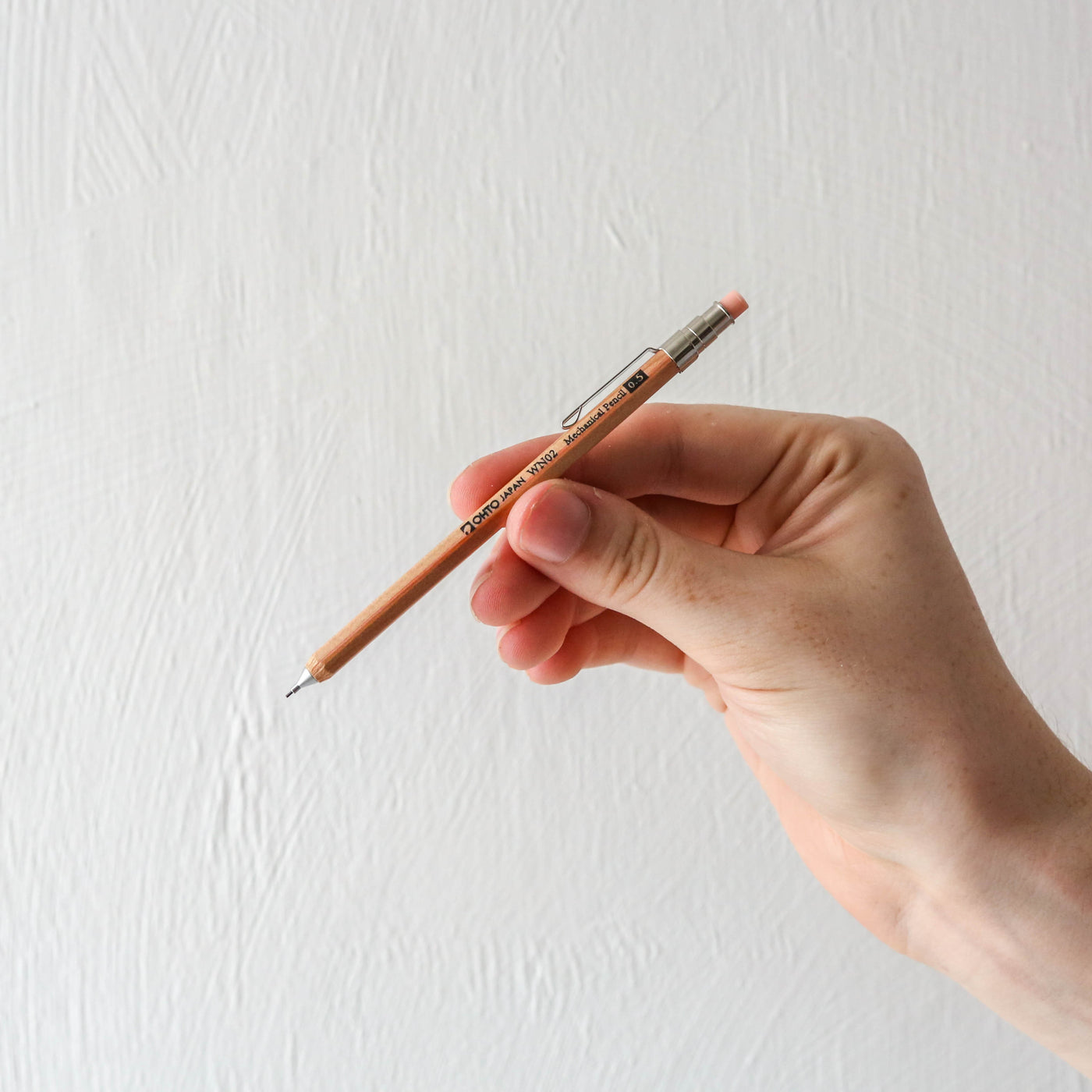 Ohto Mini Pencil 0.5mm Mechanical Pencil - Natural