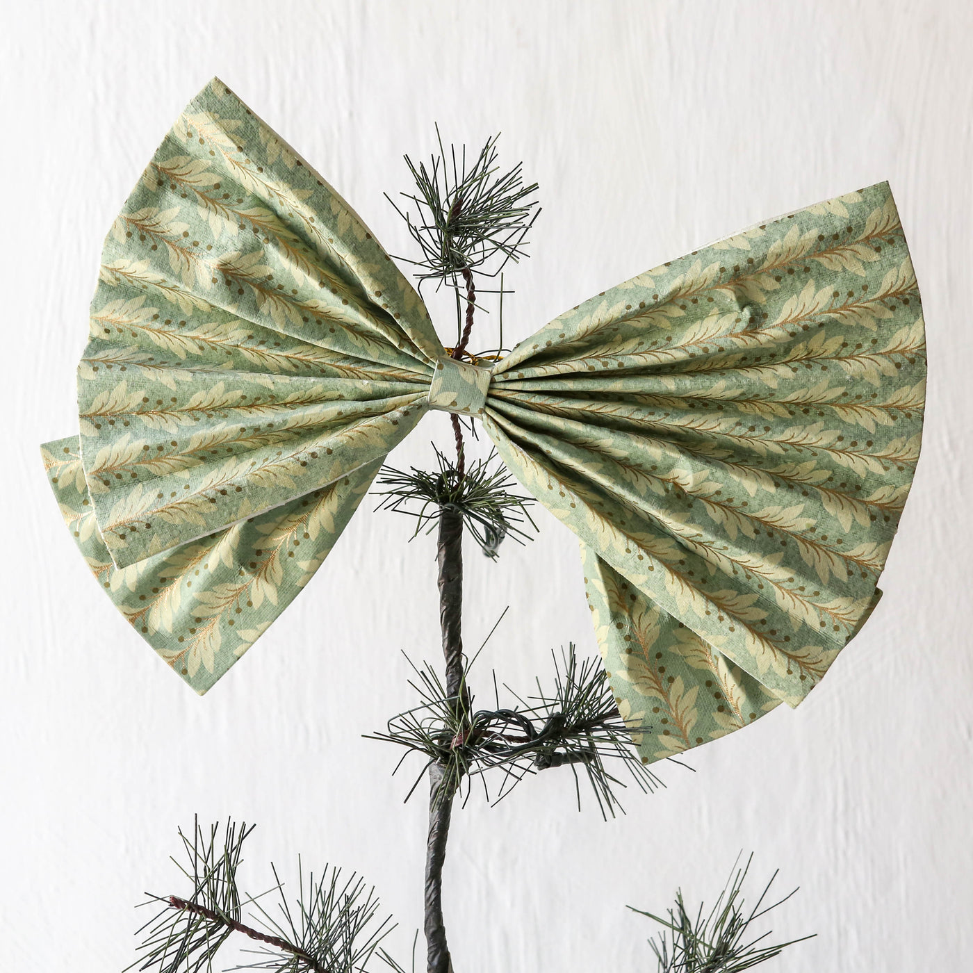26cm Paper Bow - Naya Sage