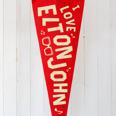 Elton John Pennant Flag