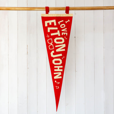 Elton John Pennant Flag