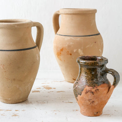 15cm Glazed Turkish Olive Pot