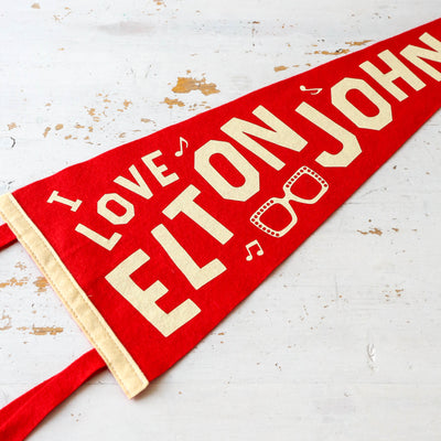 Elton John Pennant Flag