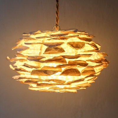 'Rose' Paper Lampshade