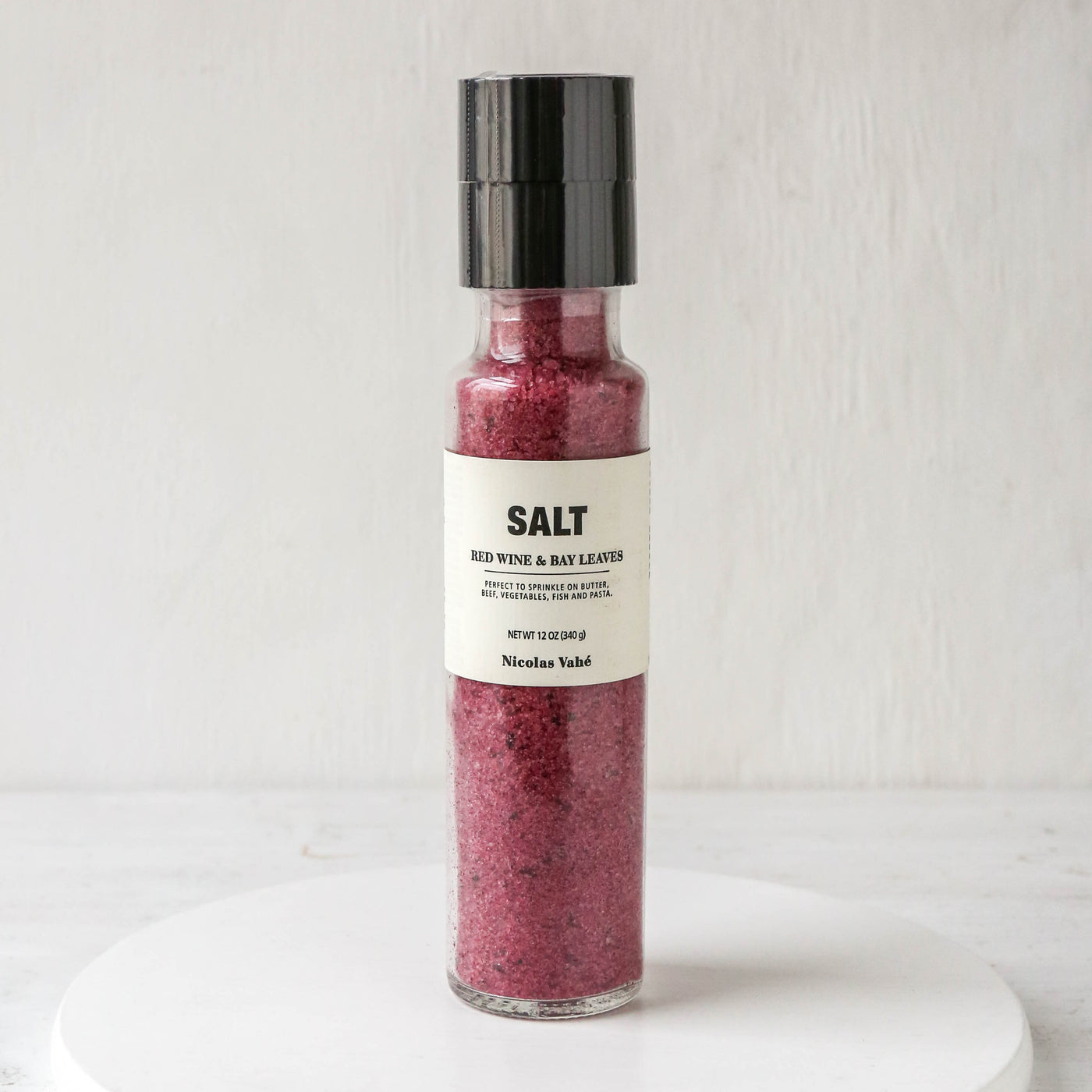 Salt with Red Wine and Bay Leaves