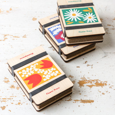 Pocket Flower Press - Coloured