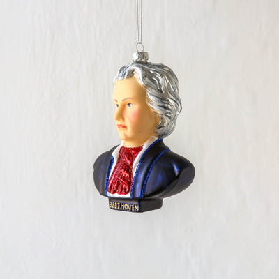 Beethoven Glass Tree Decoration