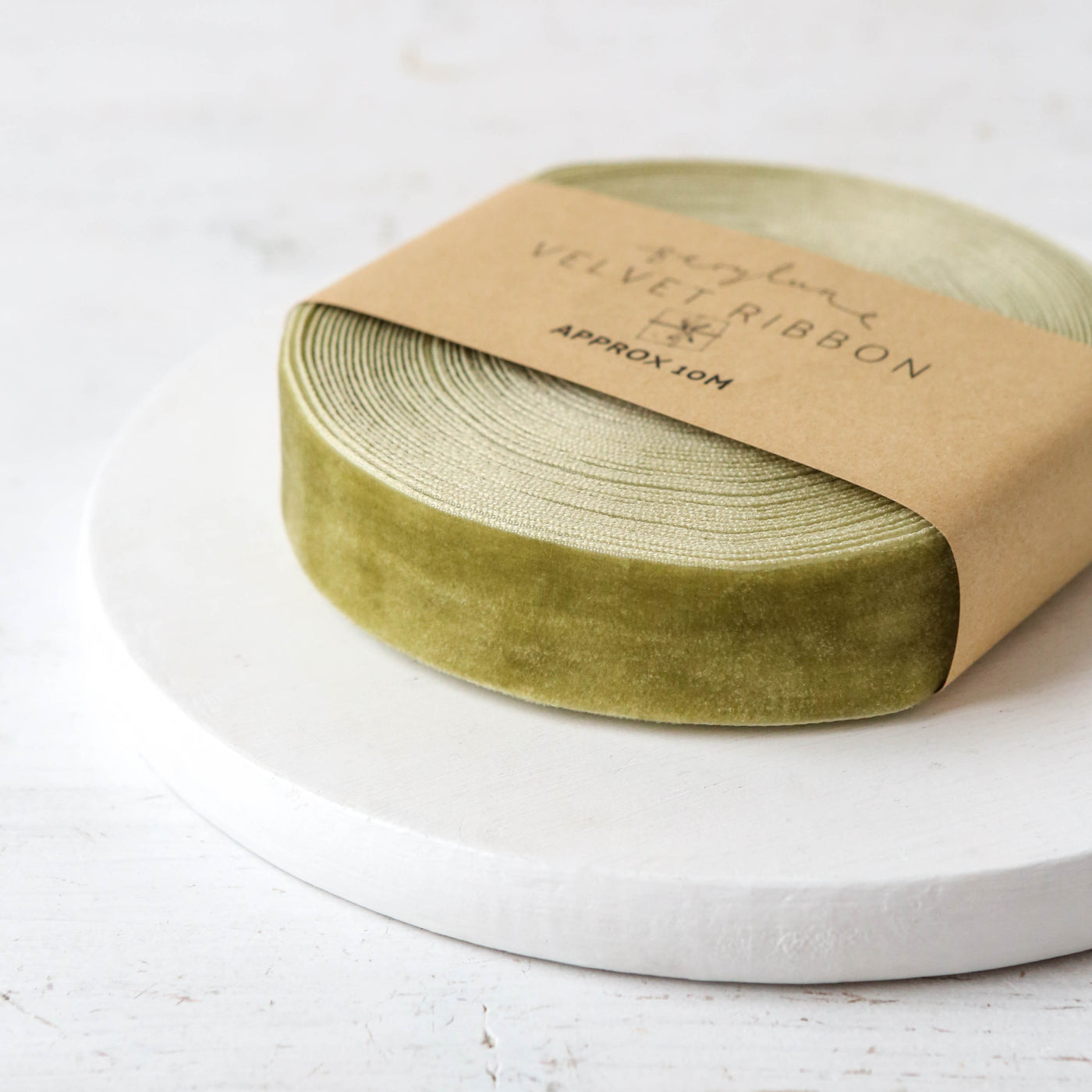 Wide Velvet Ribbon - 10m Roll