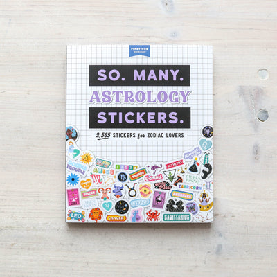 So. Many. Astrology Stickers from Pipsticks