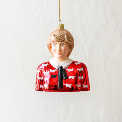 Princess Diana Glass Tree Decoration