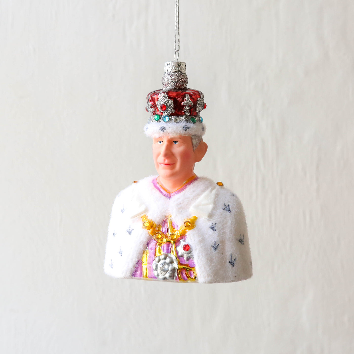 King Charles Glass Tree Decoration