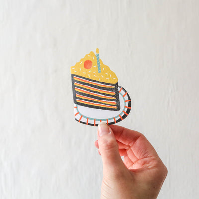 Birthday Cake Mini Cards - Box of 6