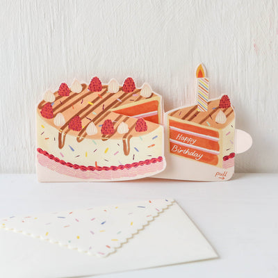 Birthday Cake Pop-Up Card