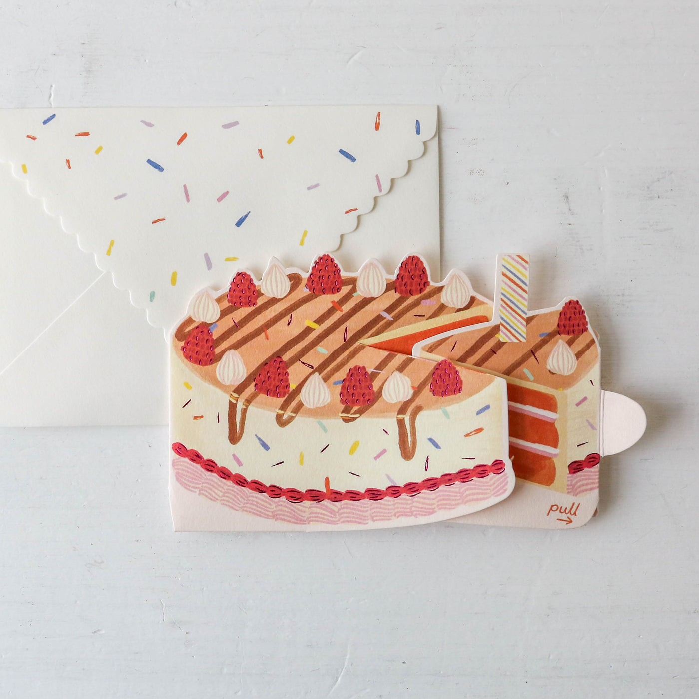 Birthday Cake Pop-Up Card