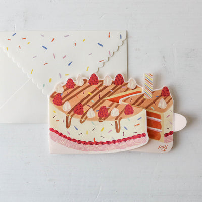 Birthday Cake Pop-Up Card