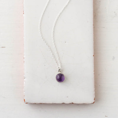 Silver Pebble Necklace
