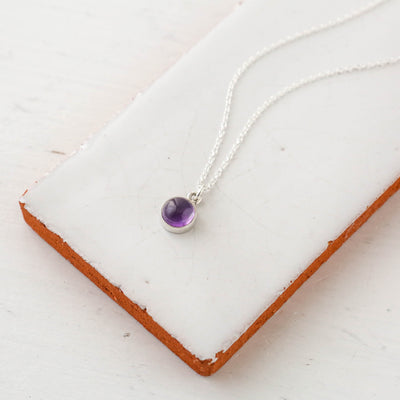 Silver Pebble Necklace