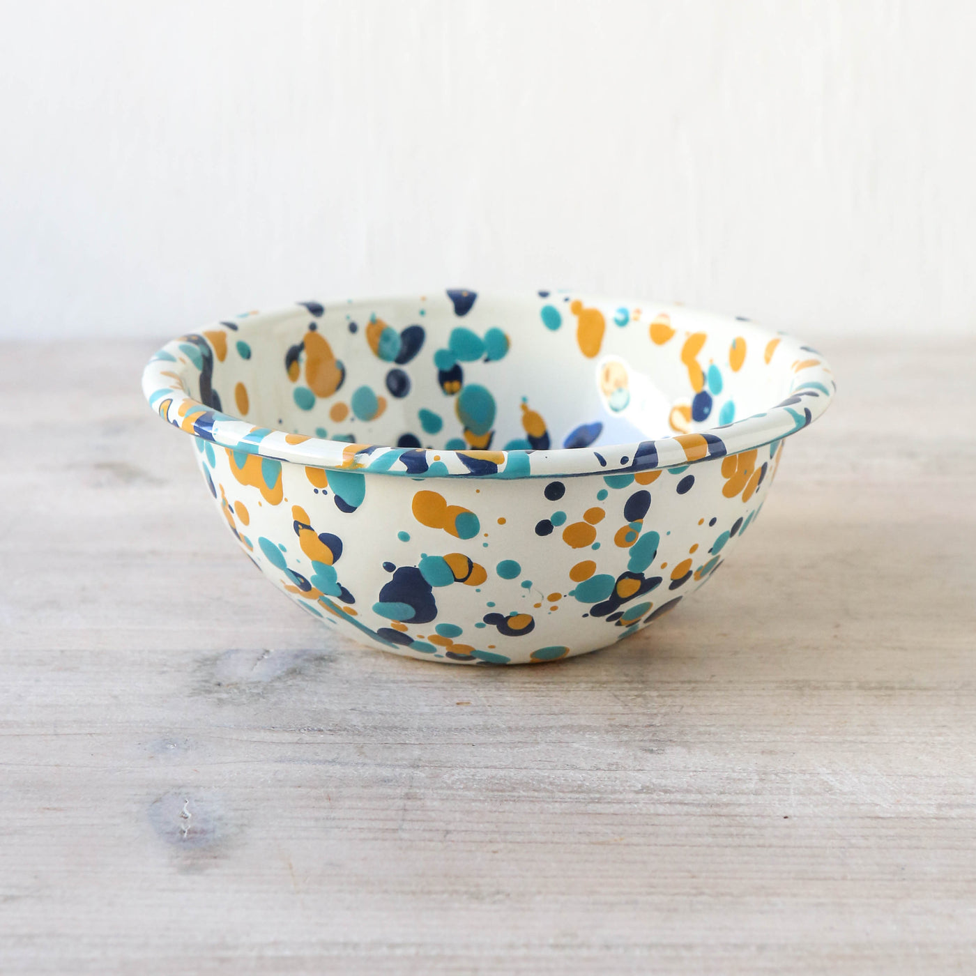 Catalina Splatter Enamel Cereal Bowl