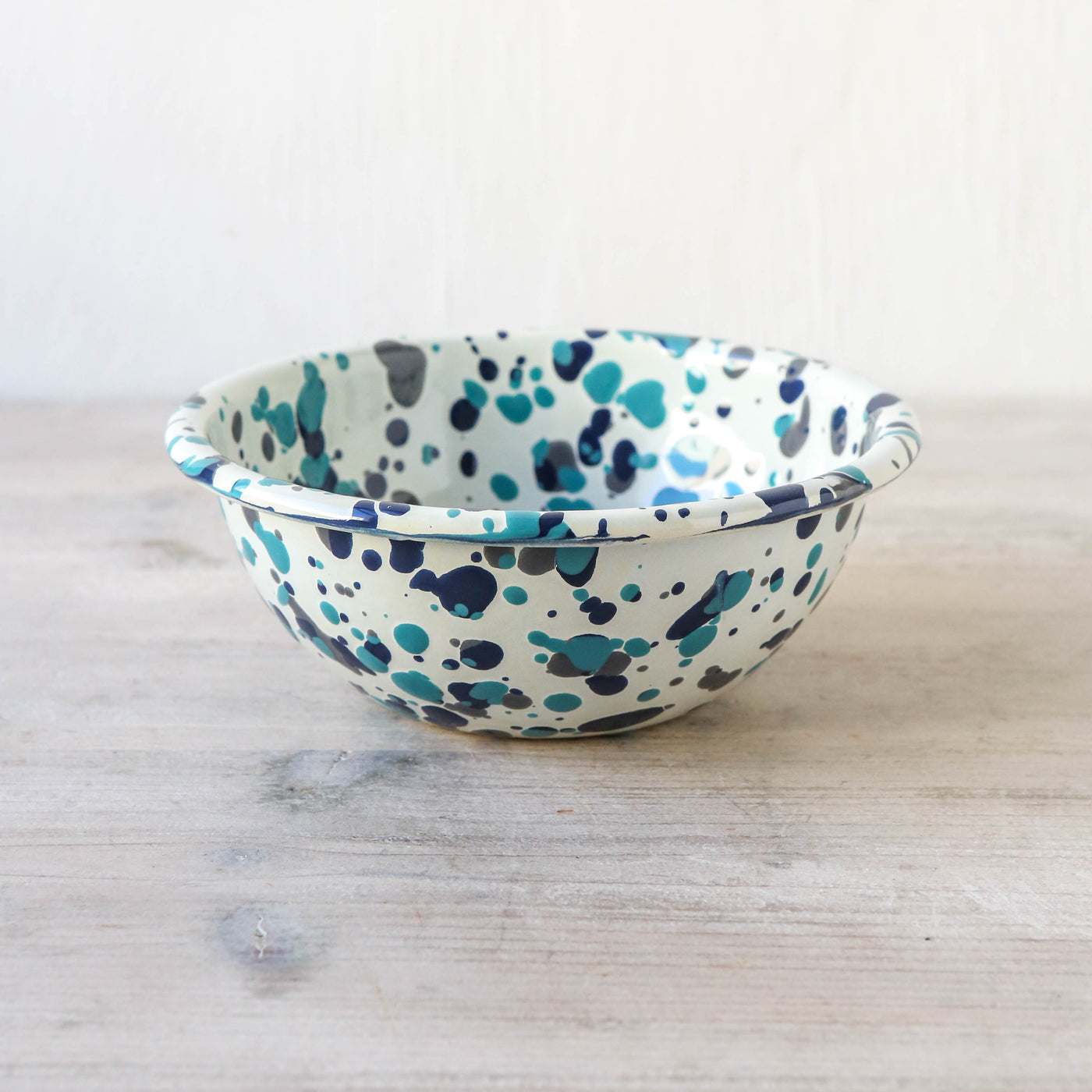 Catalina Splatter Enamel Cereal Bowl