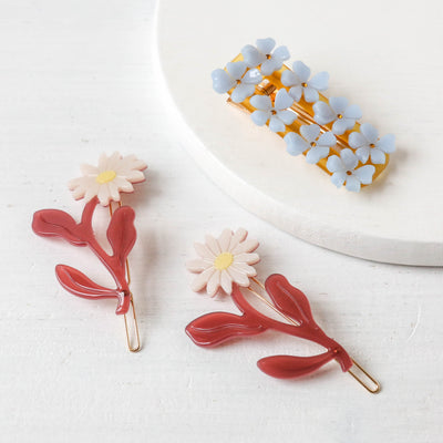 Theia Floral Hair Clip