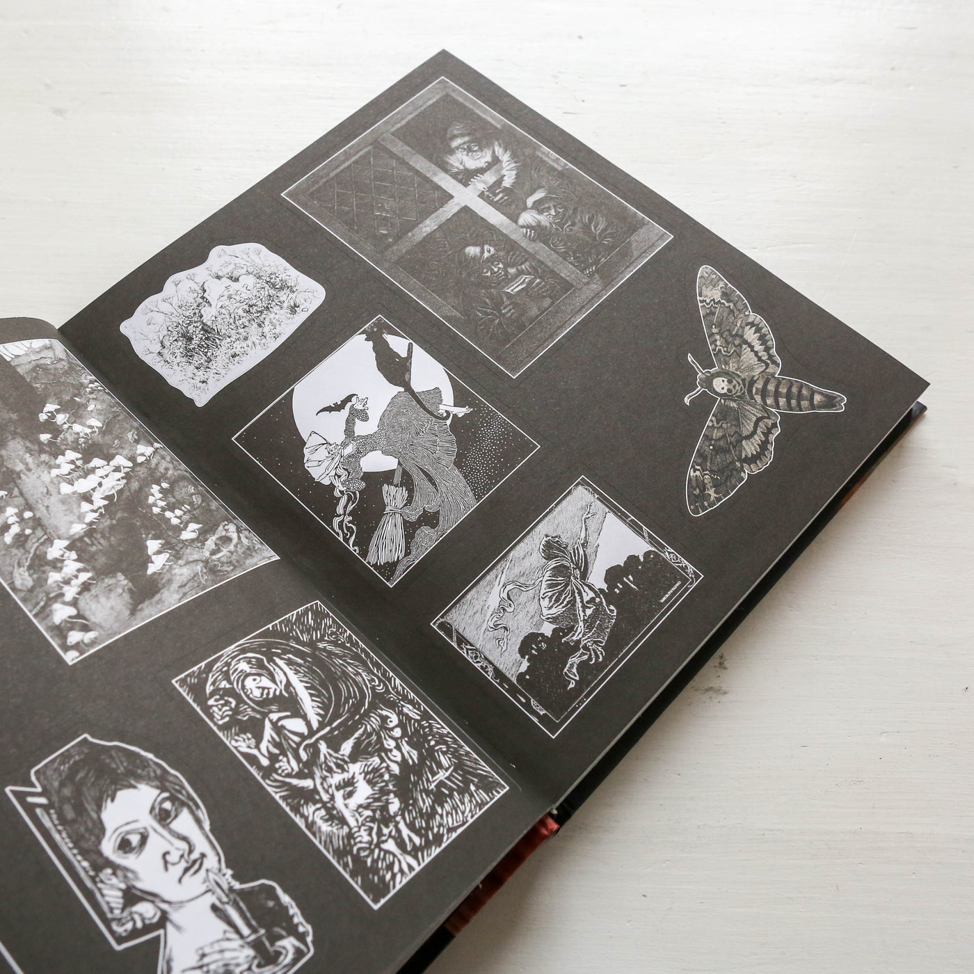 The Sticker Treasury of Ghosts & Dark Curiosities