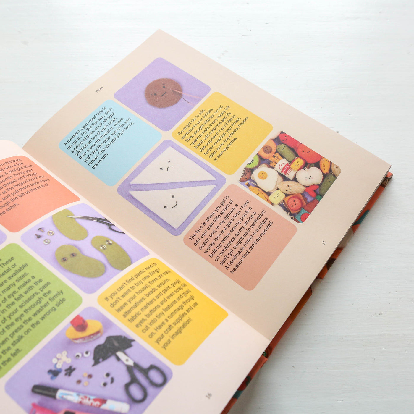 Trinkets : Felt foods to sew and love