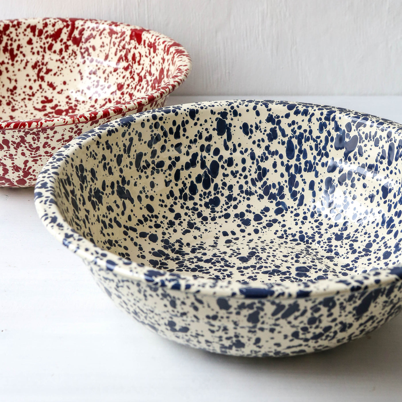 Splatter Enamel Small Basin