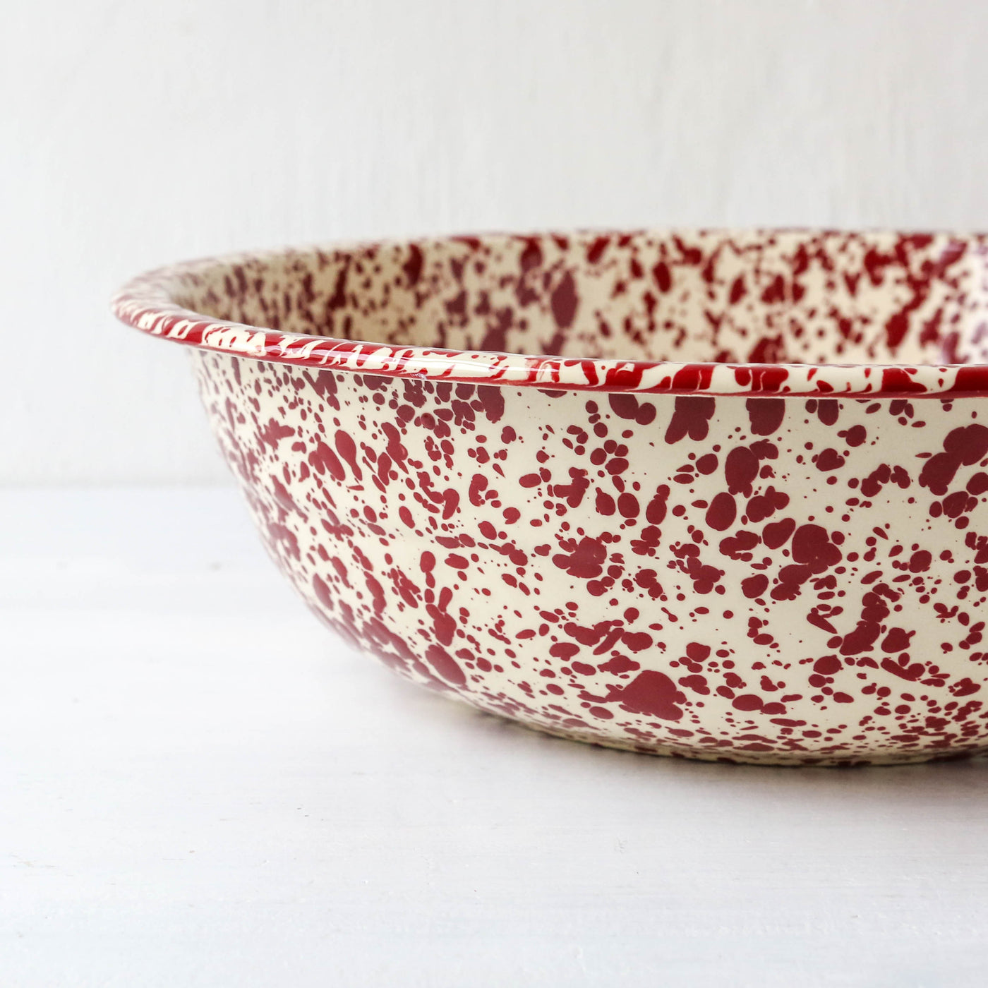 Splatter Enamel Small Basin