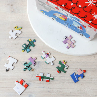 Christmas in the Village 500 Piece Puzzle