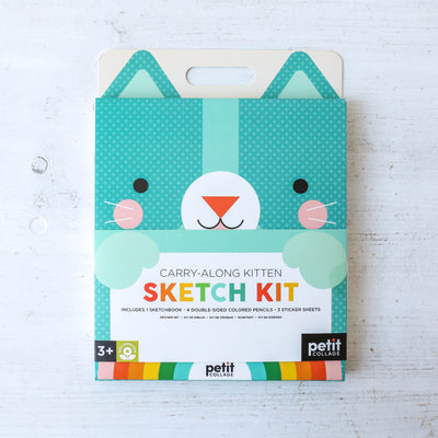Carry-Along Kitten Sketch Kit